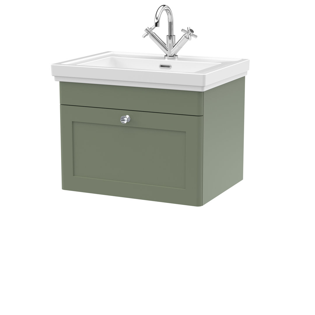 Classique 600mm Single Bathroom Vanity with Vanity Top
