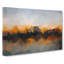 Sunrise Over Los Angeles Skyline In Abstract - Wrapped Canvas Painting-55339114