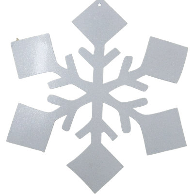 Snowflake Glitter Wall Décor