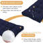 Coussin de banc d'extérieur touffeté, hydrofuge, coussin de siège épais avec attaches