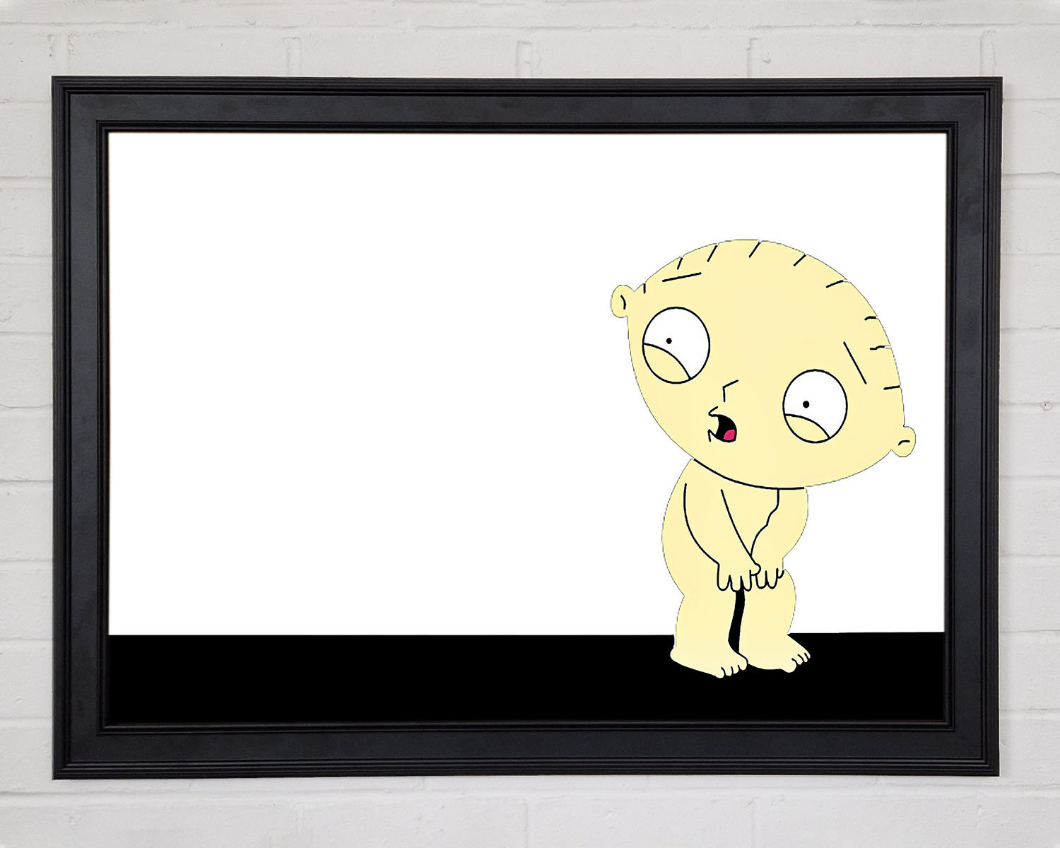 Rosalind Wheeler Family Guy Stewie Nackt Einzelner Bilderrahmen Kunstdrucke Wayfair.de