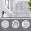 Ensemble de 8 valises pour chambre d'amis 100% coton-1422718805