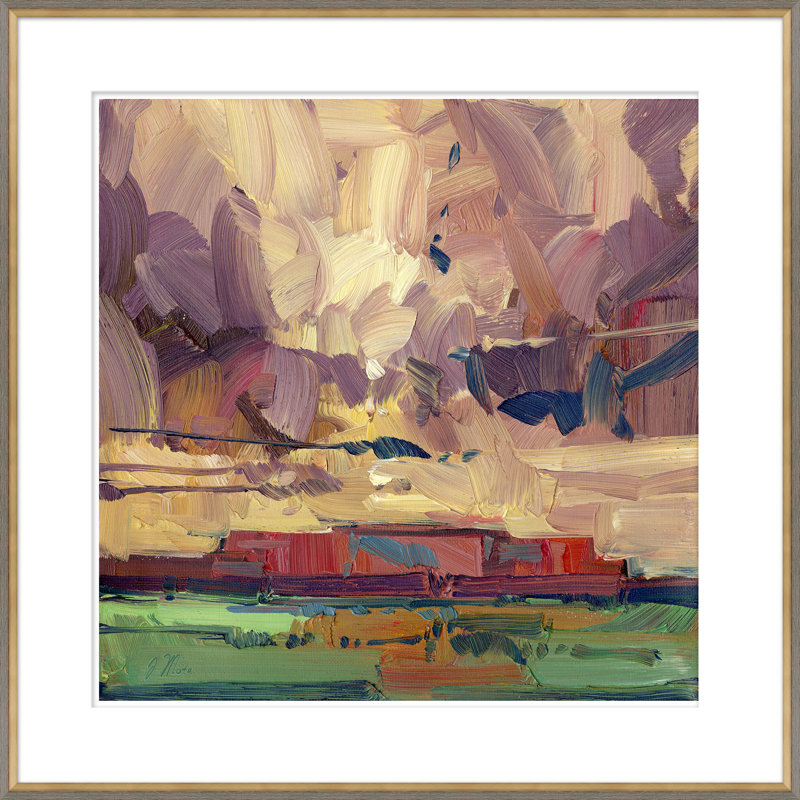 Lemon Sunset Painting by Joseph Mota