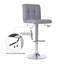 Adjustable Height Counter Stool with Metal Frame-1569650397