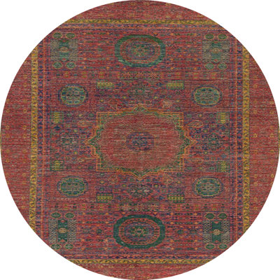 Tapis décoratif multicolore à motif abstrait