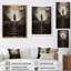 «Kalakis Gray Buddhism Buddhas Footprints I», reproduction sur toile-1114729051-1114729052