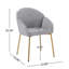 Chaise de salle à manger rembourrée Heckstall-2093916148