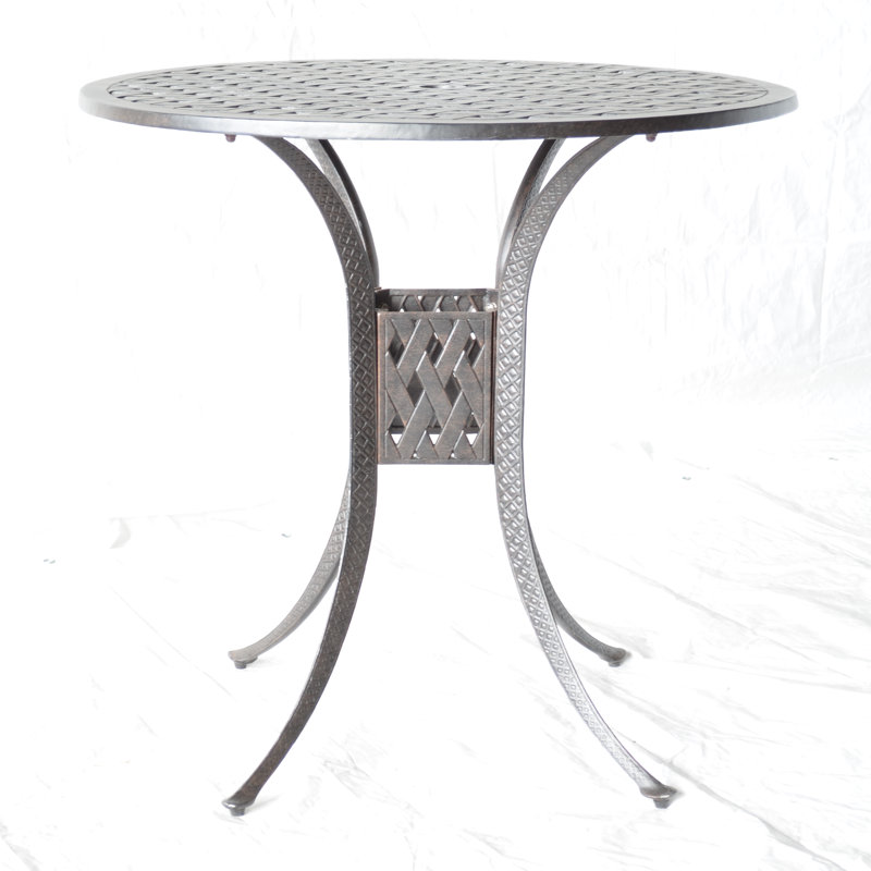 Nola Round Outdoor Bar Table Yes ,, 42" L x 42" D