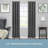 Manchester Mercer 3/4" Brushed Nickel Single Curtain Rod-71298815