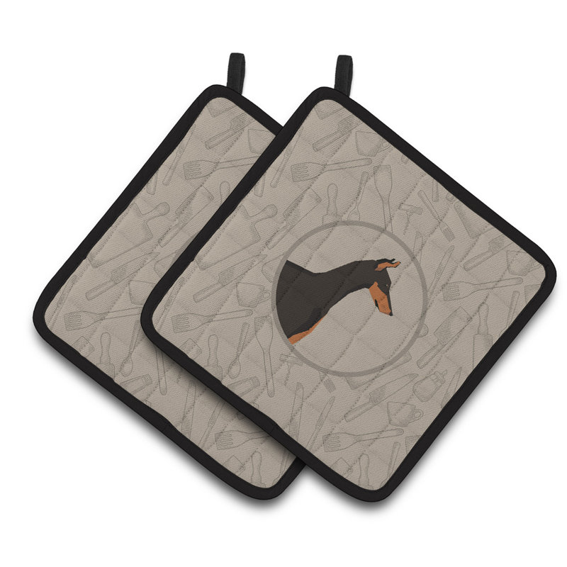 Caroline's Treasures Polyester Potholder Set