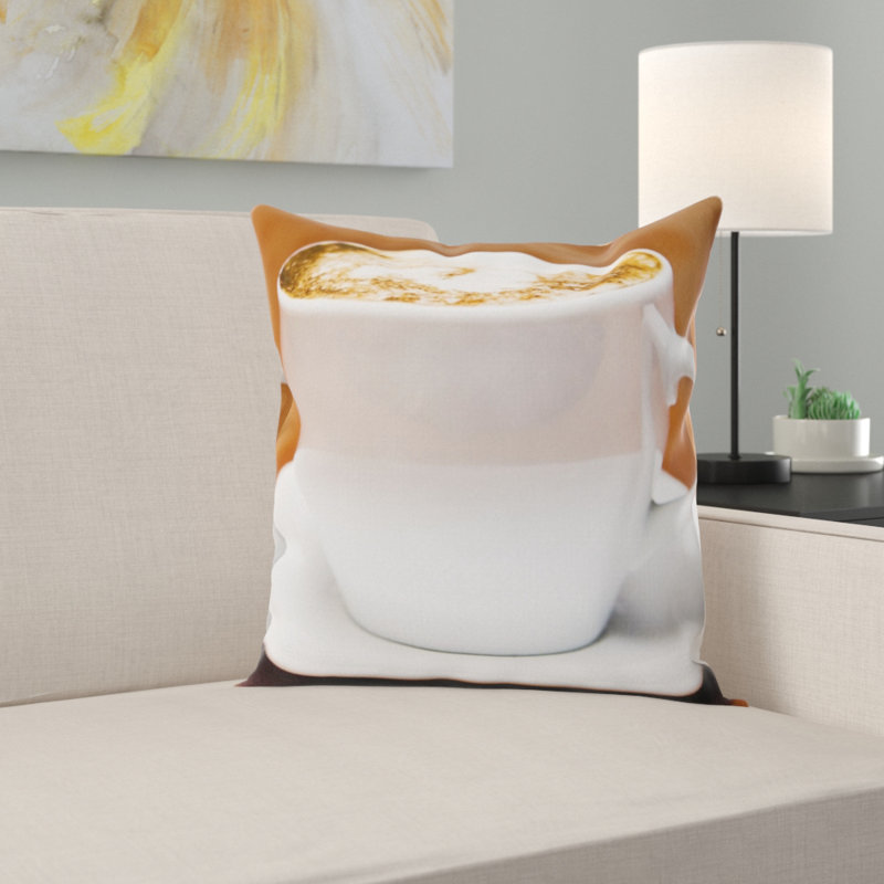 Coussin cappuccino