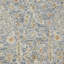 Tapis d'intérieur bleu en laine naturelle faite à la main-75059745