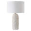 Lampe de table Coppertino blanche