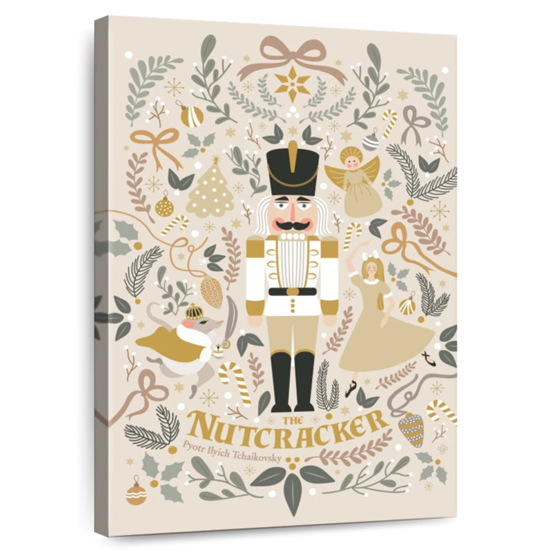 Keiraleigh Nutcracker Beige, 39" H x 26" W