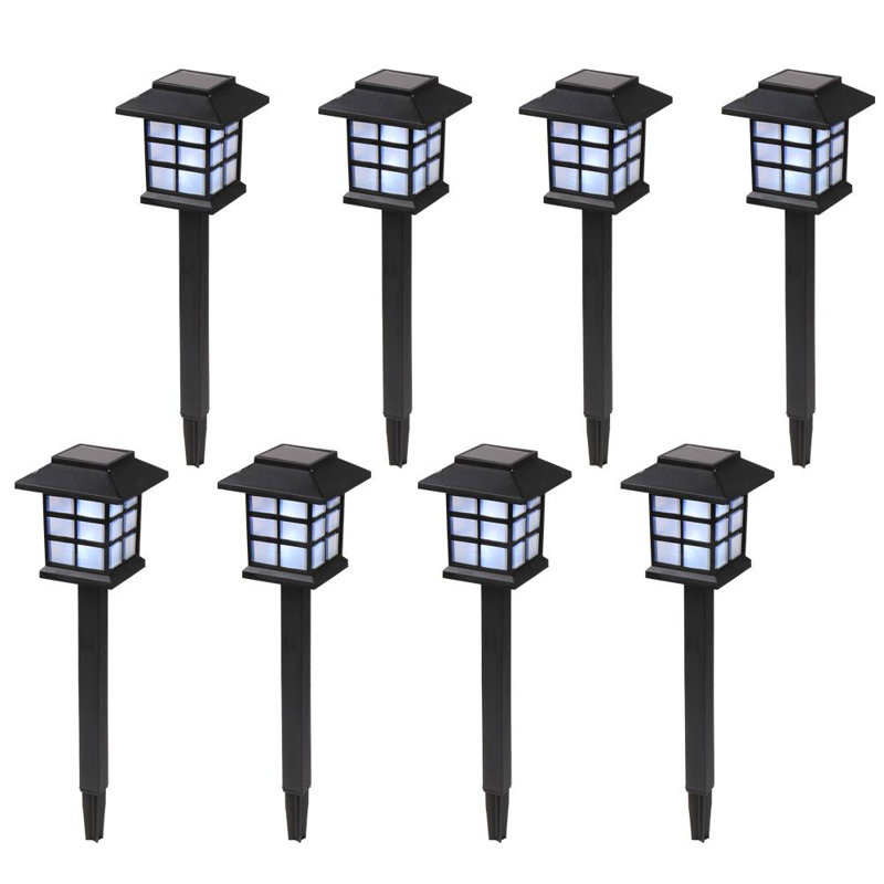 Brijette Low Voltage Solar Powered Integrated LED Pathway Light Pack