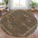 Machine Washable Indoor/Outdoor Xhevrie Chocolate Rug