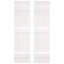 Builders Edge, paire de volets standard à quatre planches jointes, planche-n-lattes-36607588-36607603