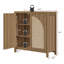 Boho - Buffet en rotin avec tablettes réglables-362371664