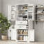 Armoire de rangement avec 2 tiroirs et tablette réglable-2049249809