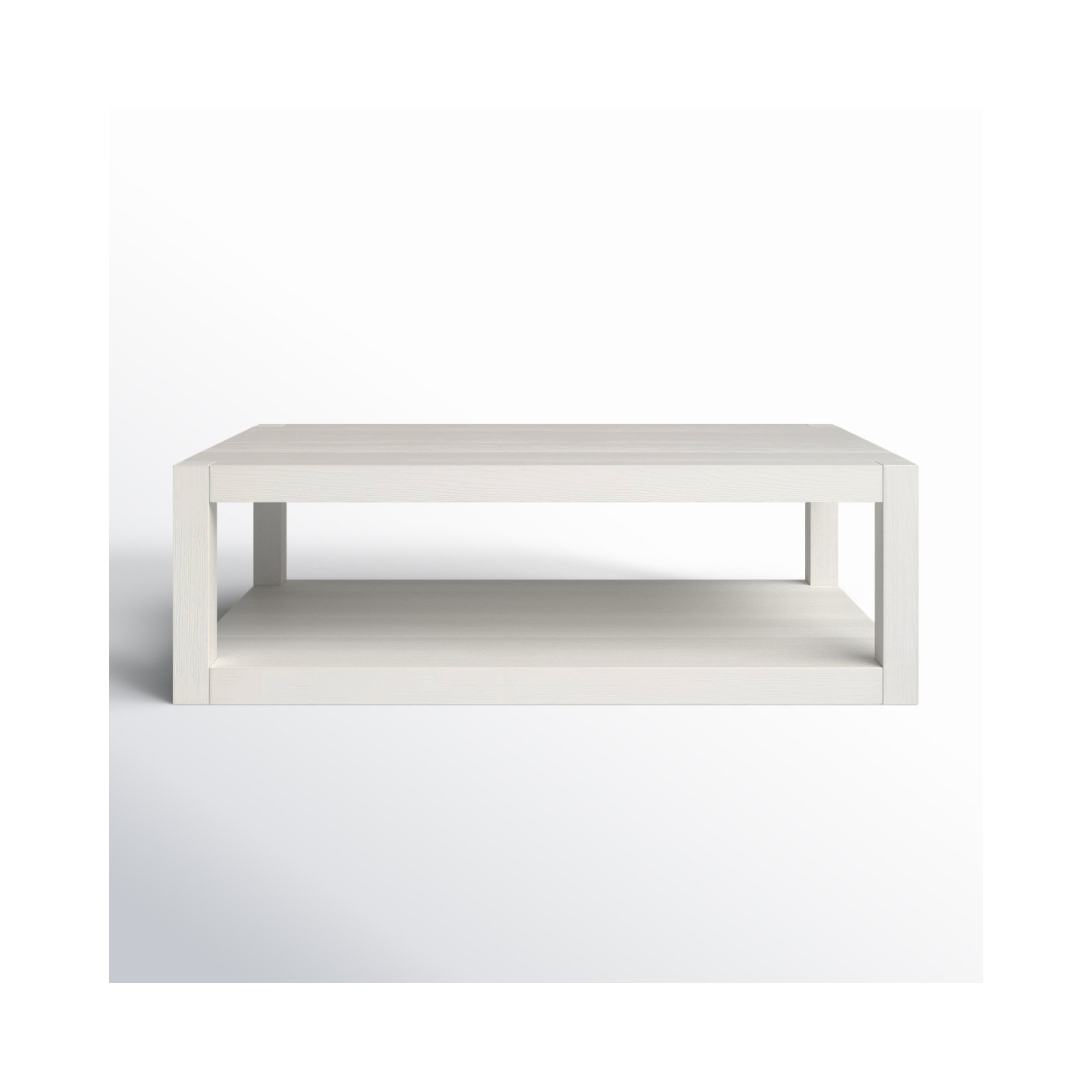 Rosalie Solid Wood Coffee Table, 17" H x 50" L x 28" W