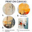 Teal Orange Bold Energy IV - ensemble de 2 reproductions d'art moderne sur toile-27947301-27947300-27947307