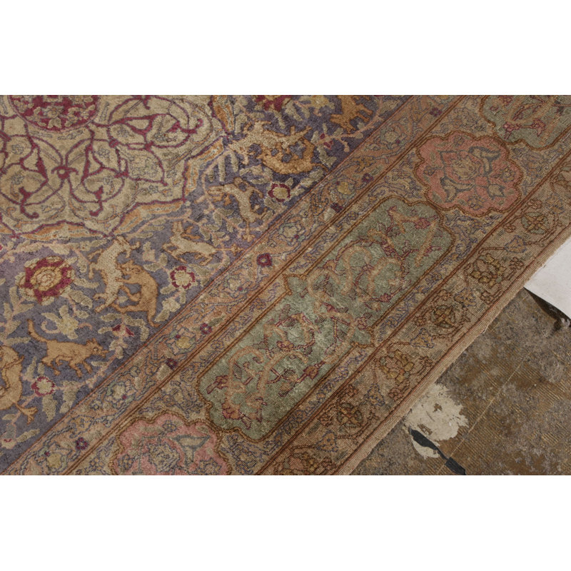 One-of-a-Kind 4'5" X 6'2" Hand Knotted Area Rug