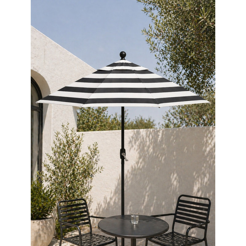 Housse de remplacement pour parasol Fleeman, Rayure noire