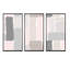 «Pink and Grey Pastel II», reproduction de cadre photo sur toile 3 pièces-2023455724-2023455720