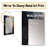 Gold and grey bitcoin Crypto Currency - Bitcoin Large Wall Mirror, Glam Unique Mirror, Printed Metal Art-460587436