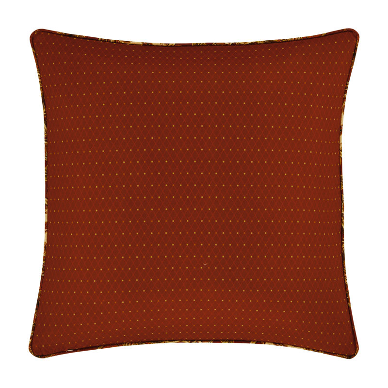 Montecito Red Euro Sham, Red