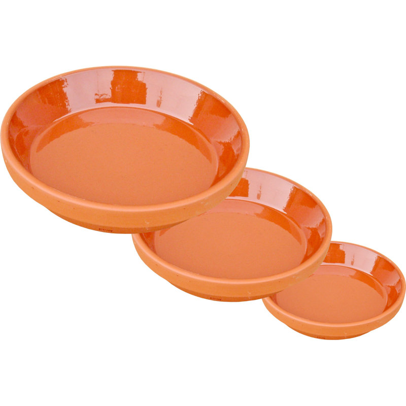 Weather Resistant Saucer Plant Stand, 2cm H x 9cm W x 9cm D
