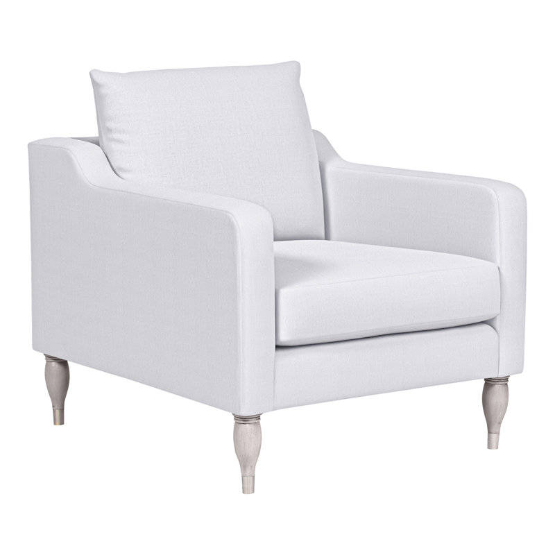 Chaise Thea, Navada neige, Gris colombe