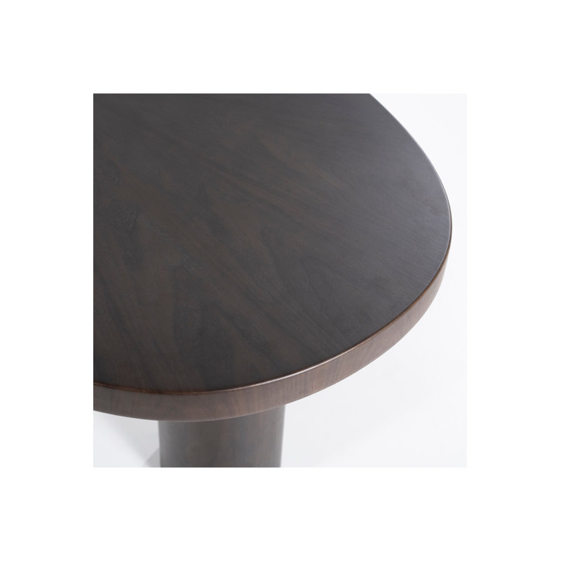 Table de salle à manger forme libre L 43 po x l 85 po