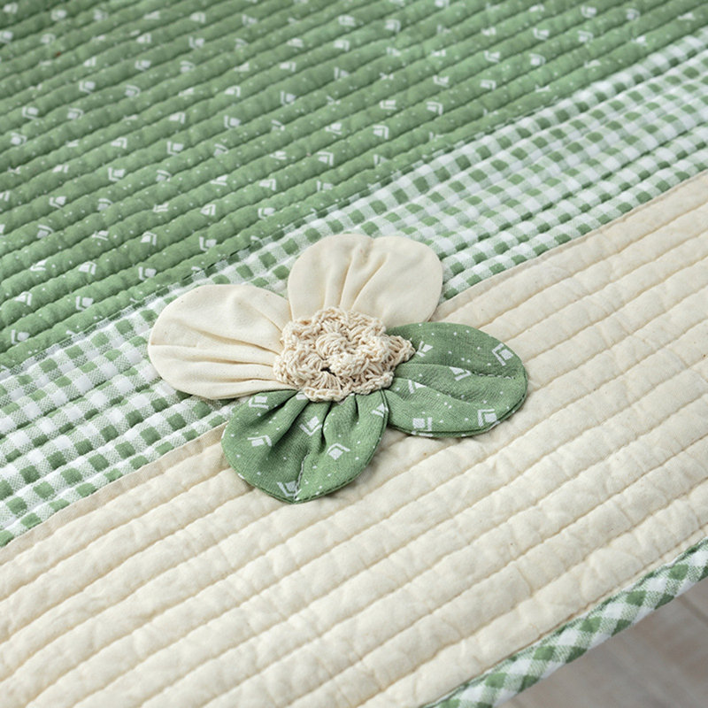 Outdoor 1'' Dining Chair Chair Pad, Green