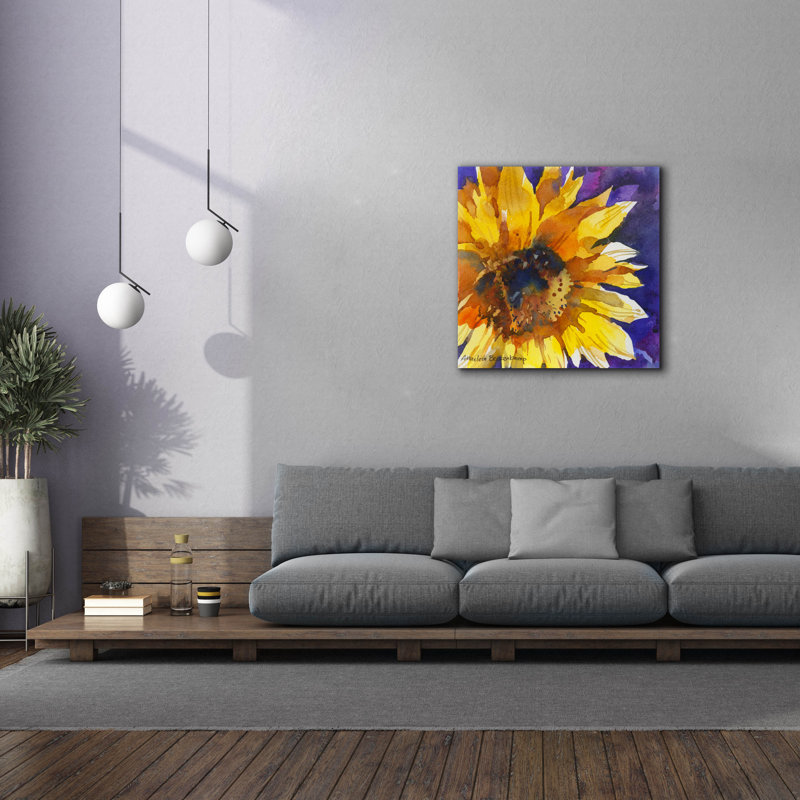 Art mural sur toile Winston Porter «Solstice» par Annelein Beukenkamp, H 37 po x l 37 po x P 1,5 po