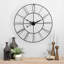 Garney Metal Wall Clock with Black Hands-569890745-569890746