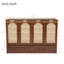 Grand lit escamotable, armoire-lit en bois de pin avec centrale électrique et panneau de décoration en rotin-112122921