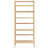 4-Tier Bamboo Ladder Shelf, Trapezoid Open Bookcase, Display Storage Rack Organizer, Freestanding Flower Plant Stand, Ladder Bookshelf Ideal for Bathroom, Bedroom, Office, Study, Natural