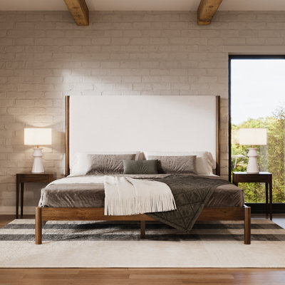 Lit en bois massif Ardin