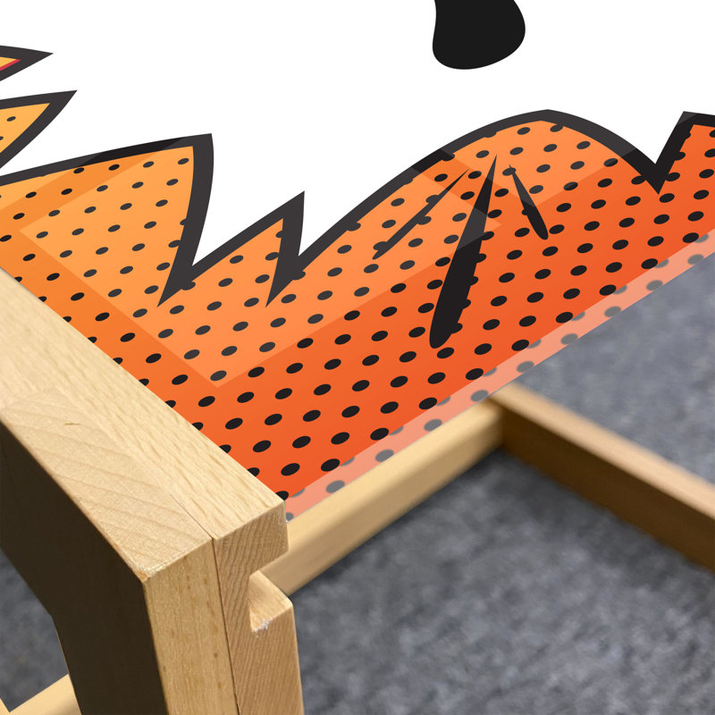 Icie Sled Coffee Table, 40cm H x 46.5cm W x 62cm D