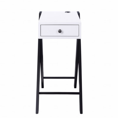 Table d'appoint avec ports USB