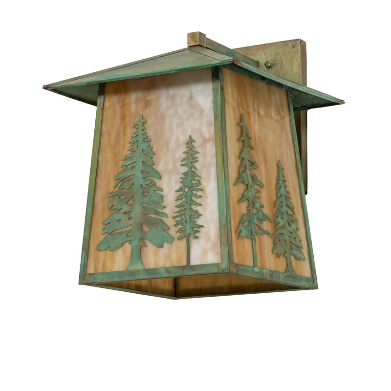 Applique à bras en laiton massif Stillwater, H 20 po x l 16 po x P 17,5 po