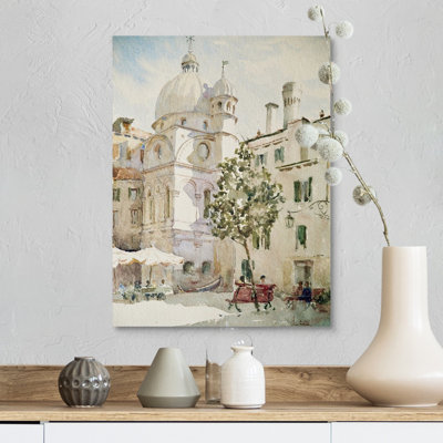 Reproduction d’art sur toile, « SM Miracoli » par Clive Wilson