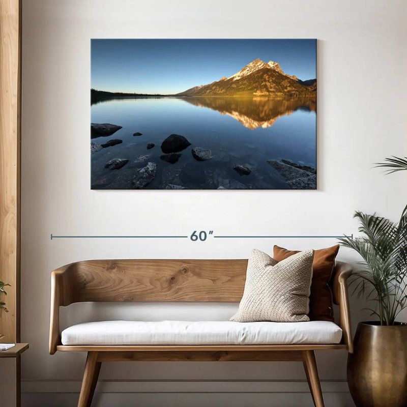 Jenny Lake Reflection, 30" H x 45" W
