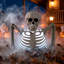 Décorations d'Halloween pour l'extérieur squelette illuminé