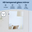  Wall Mirror Tempered Glass Modern Living Room Bathroom Decor For Indoor-344993566