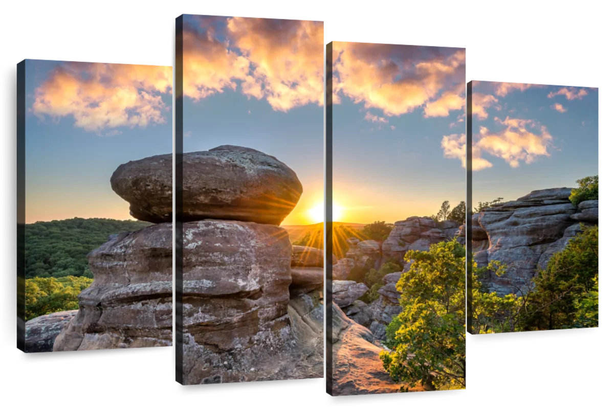 Millwood Pines Alvord Rocky Garden Sunset | Wayfair
