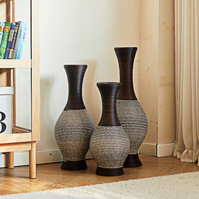 Ensemble de 3 vases de bureau