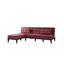 Canapé modulaire d'angle rembourré 88,6 po Sky-868007763