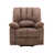 Brown is out of stock selected